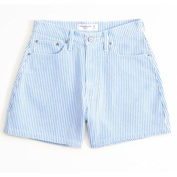 Abercrombie & Fitch Pants - Abercrombie and Fitch Curve Love High Rise Dad Short